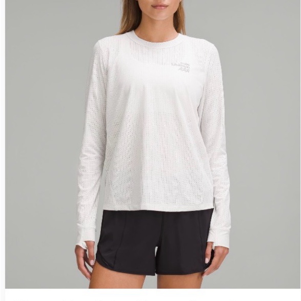 Lululemon for all runners reflective long sleeve